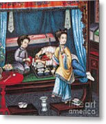 Opium Den Metal Print