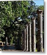 Palaestra - Ancient Olympia Metal Print