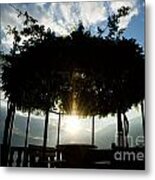 Patio Metal Print