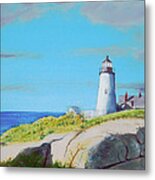 Pemaquid Point Light Metal Print