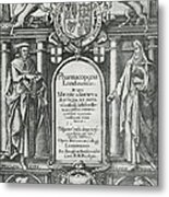 Pharmacopoeia Londinensis, 1632 Metal Print