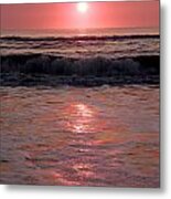 Pink Rise Metal Print