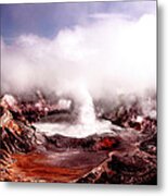 Poas Volcano Metal Print