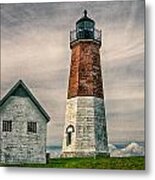 Point Judith Light Metal Print