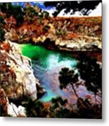 Point Lobos Near Bird Island #carmel Metal Print