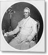 Pope Pius Ix (1792-1878) Metal Print