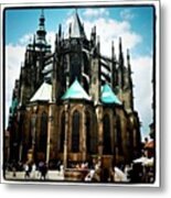 Prague Castle Metal Print