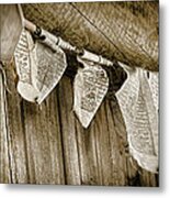 Prayer Flags Metal Print