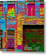 Psychadelic Architecture Metal Print