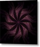 Purple Power Metal Print