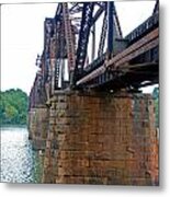 Railroad Bridge 2 Metal Print