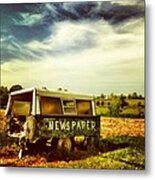 Recycling In The Country Metal Print