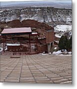 Red Rocks Amphitheatre Metal Print