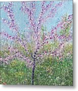 Redbud Metal Print