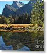 Reflections In Autumn Metal Print