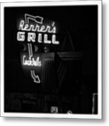 Renner's In Mono. #renners #bar #bars Metal Print