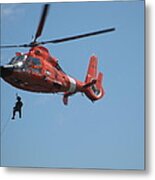 Rescue Helicopter 2 Metal Print