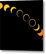 Ring Of Fire - 2012 Annular Eclipse Metal Print