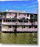 River Boat On The Murray River Metal Print