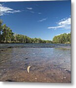 River Crossing. Metal Print