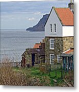 Robin Hood's Bay - Cottages Metal Print