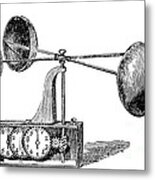 Robinsons Anemometer, 1846 Metal Print