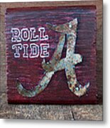 Roll Tide - Small Metal Print