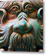 Roman Door Knocker Metal Print