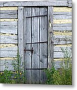 Rustic Door Metal Print