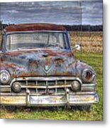 Rusty Old Cadillac - Torcwori Metal Print