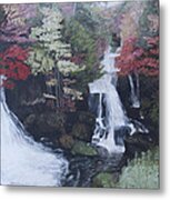 Ryuzu Waterfall Metal Print