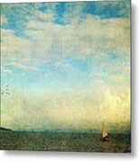 Sailing On The Sea Metal Print