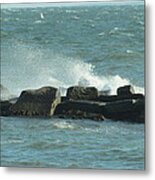 Sea Spray Metal Print