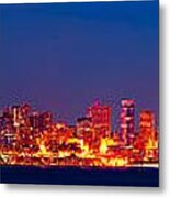 Seattle Metal Print