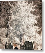 Setauket Graveyard Metal Print