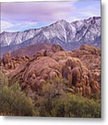 Sierra Nevada Mountains Metal Print
