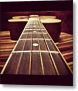 Six String.. #lordrul #guitar #strings Metal Print