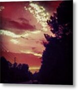 #sky 🌅 Metal Print