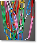 Slightly Tangled Metal Print