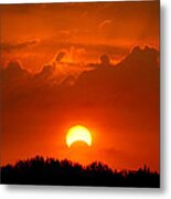 Solar Eclipse Metal Print