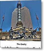 Soldiers' And Sailors' Monument Metal Print