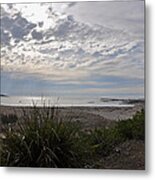 Solitary Sea Kayak At Dawn In Australia Metal Print