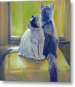 Spanky And Booboo Metal Print