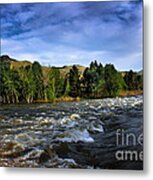 Spring Flow Metal Print