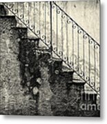 Stairs On A Rainy Day Metal Print