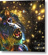 Starry Starry Funky Monkey Metal Print