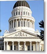 State Of California Capitol Building . 7d11738 Metal Print