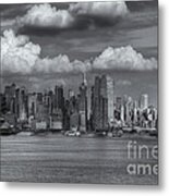 Storm Clouds Over New York City I Metal Print