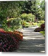 Summer Garden Path Metal Print