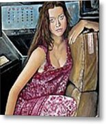 Summer Glau - River Tam Metal Print